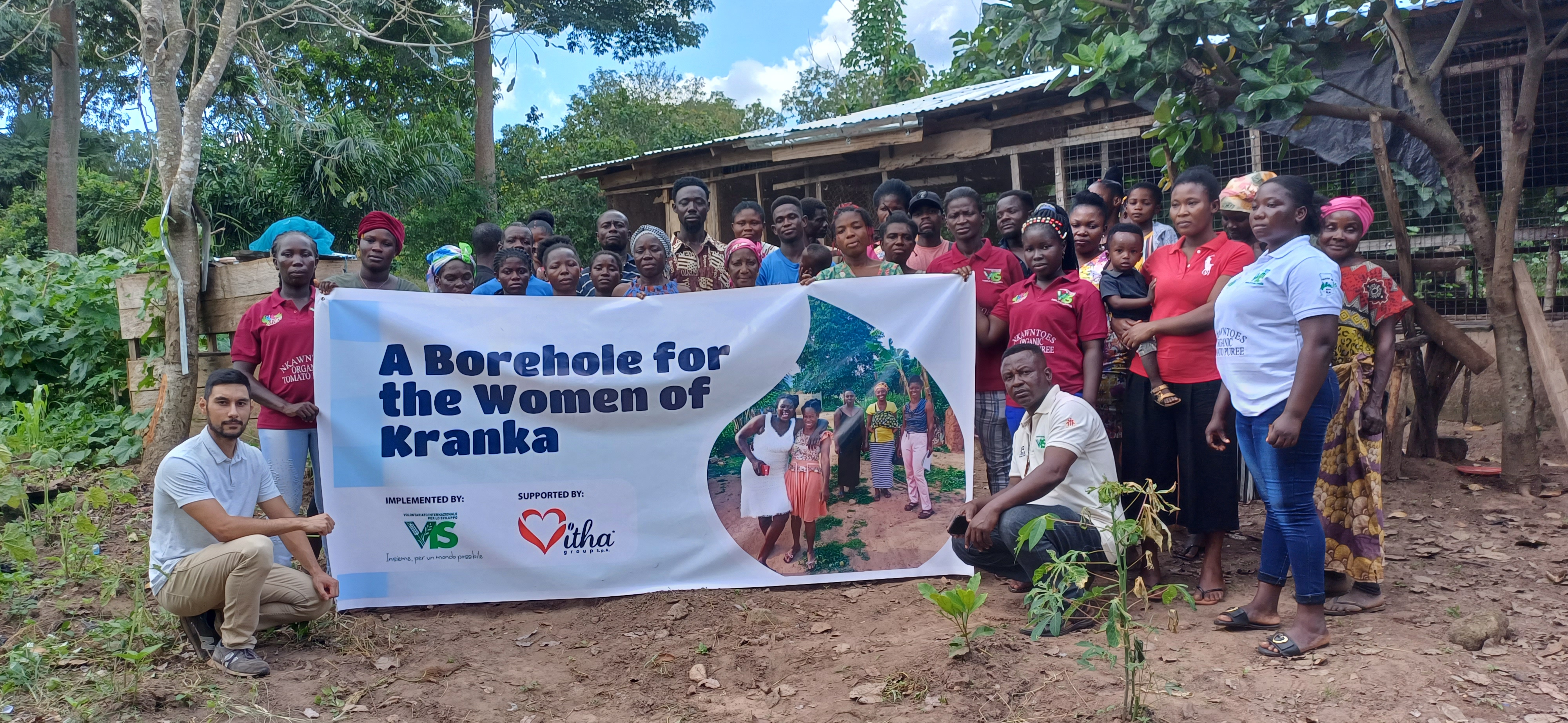 ghana pozzo per le donne di kranka