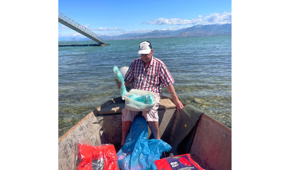 laghi d'albania pescatori materiali