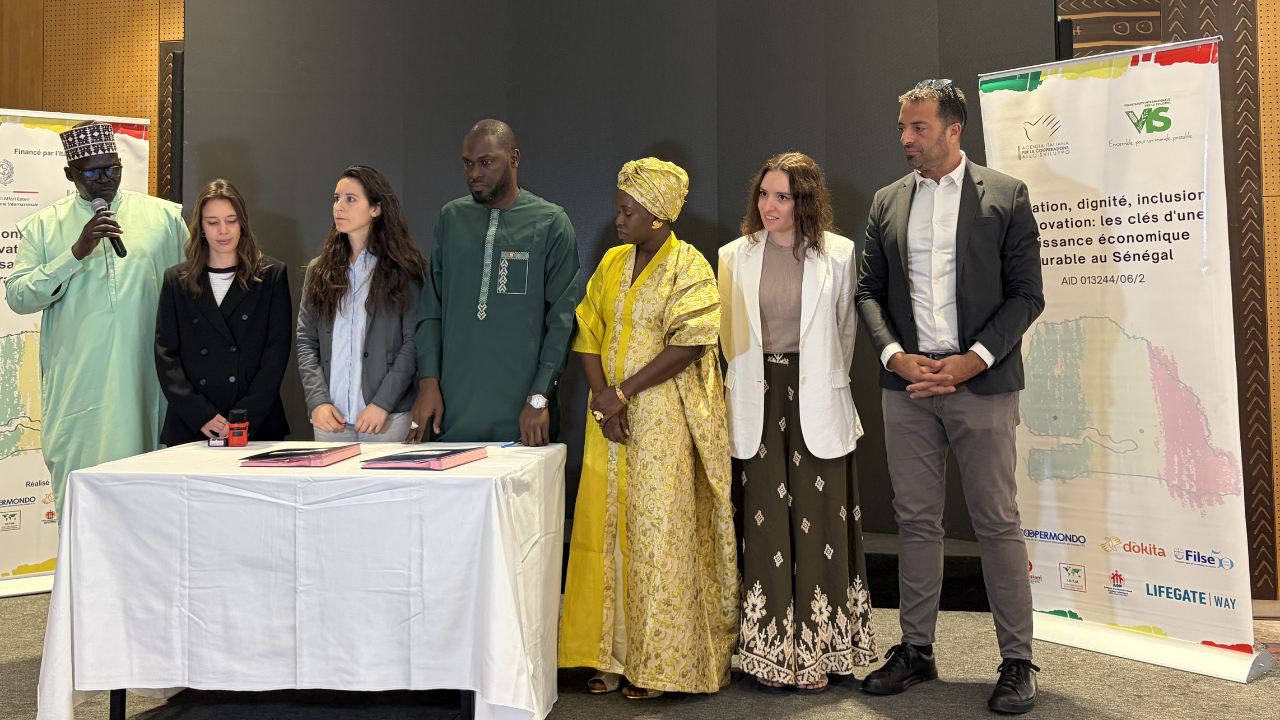 promosso senegal aics firma protocollo ministero