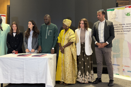 promosso senegal aics firma protocollo ministero